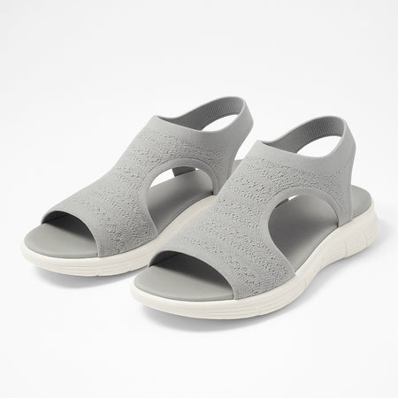 Evi Platform Sandalen met Voetbed - Zomerse Sandalen