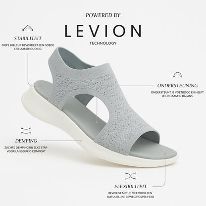Evi Platform Sandalen met Voetbed - Zomerse Sandalen
