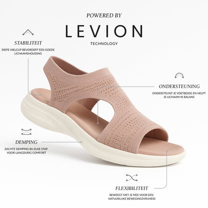 Evi Platform Sandalen met Voetbed - Zomerse Sandalen