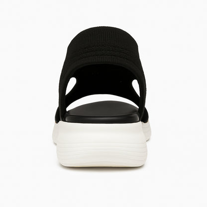 Evi Platform Sandalen met Voetbed - Zomerse Sandalen
