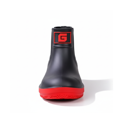 Elion Waterdichte Antislip Regenlaarzen - Stevige Lage Schoenen