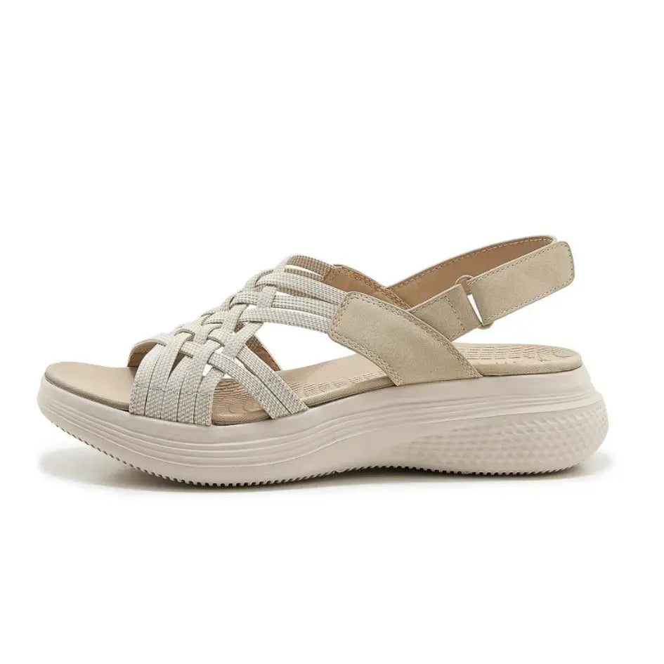 Eva Lou Comfortabele Sandalen met Ergonomisch Dempend Voetbed