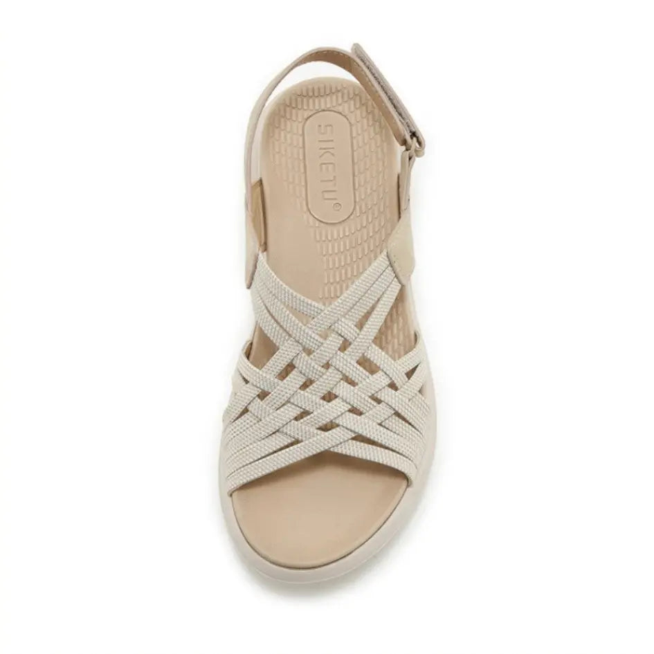 Eva Lou Comfortabele Sandalen met Ergonomisch Dempend Voetbed