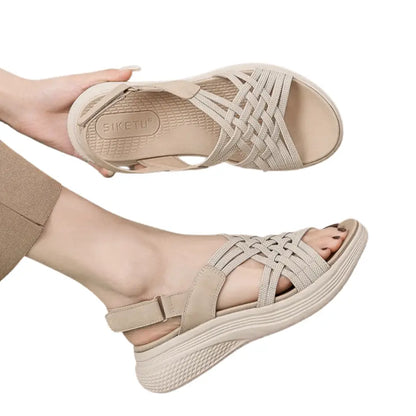 Eva Lou Comfortabele Sandalen met Ergonomisch Dempend Voetbed
