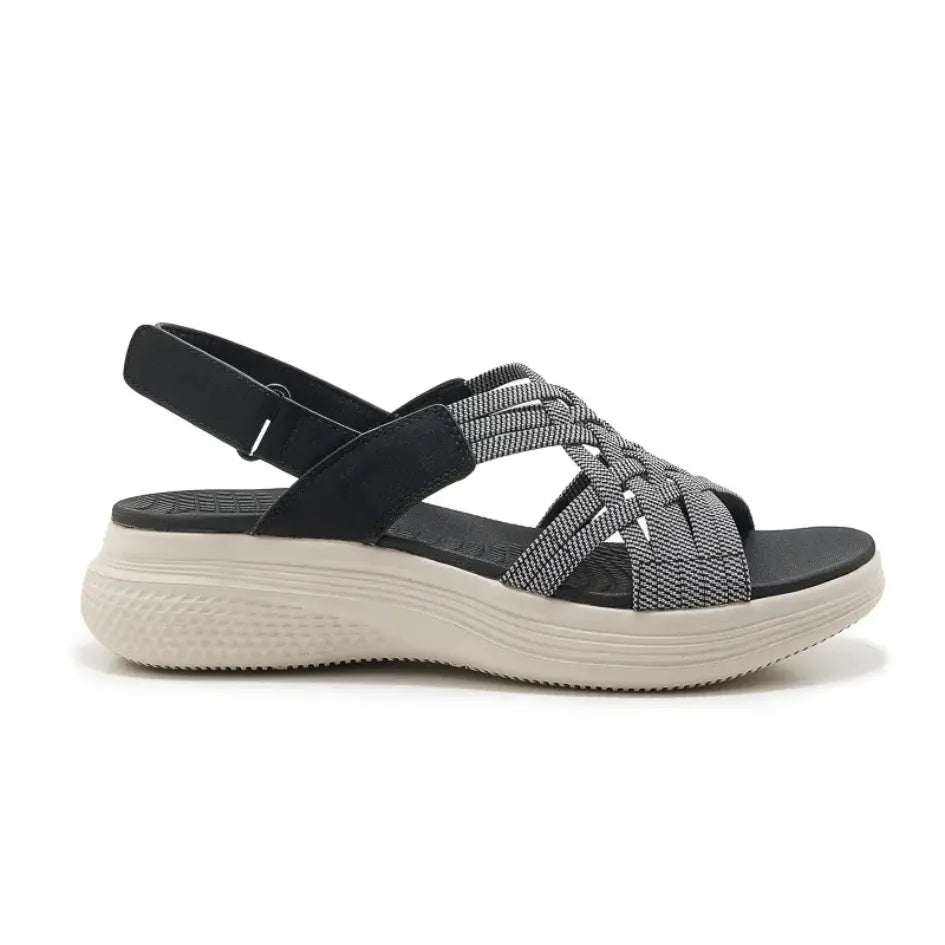 Eva Lou Comfortabele Sandalen met Ergonomisch Dempend Voetbed
