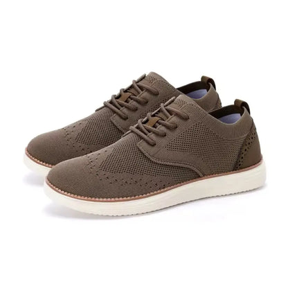Evan Ademende Instappers Heren met Veters – Casual Mesh Sneakers