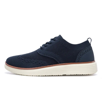 Evan Ademende Instappers Heren met Veters – Casual Mesh Sneakers