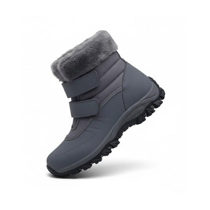 Freya Waterdichte Snowboots Dames met Klittenband – Enkellaarsjes