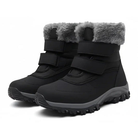 Freya Waterdichte Snowboots Dames met Klittenband – Enkellaarsjes