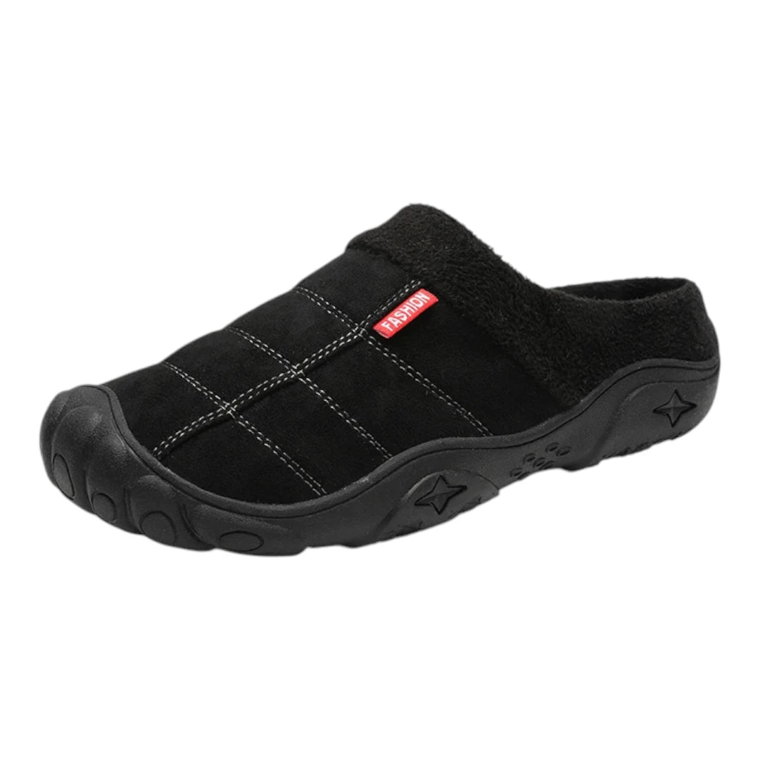 Pantoffels Heren – Comfortabele Warme Sloffen met Zachte Zool