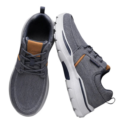 Mark Comfortabele Heren Sneakers met Demping - Uitneembare Zool