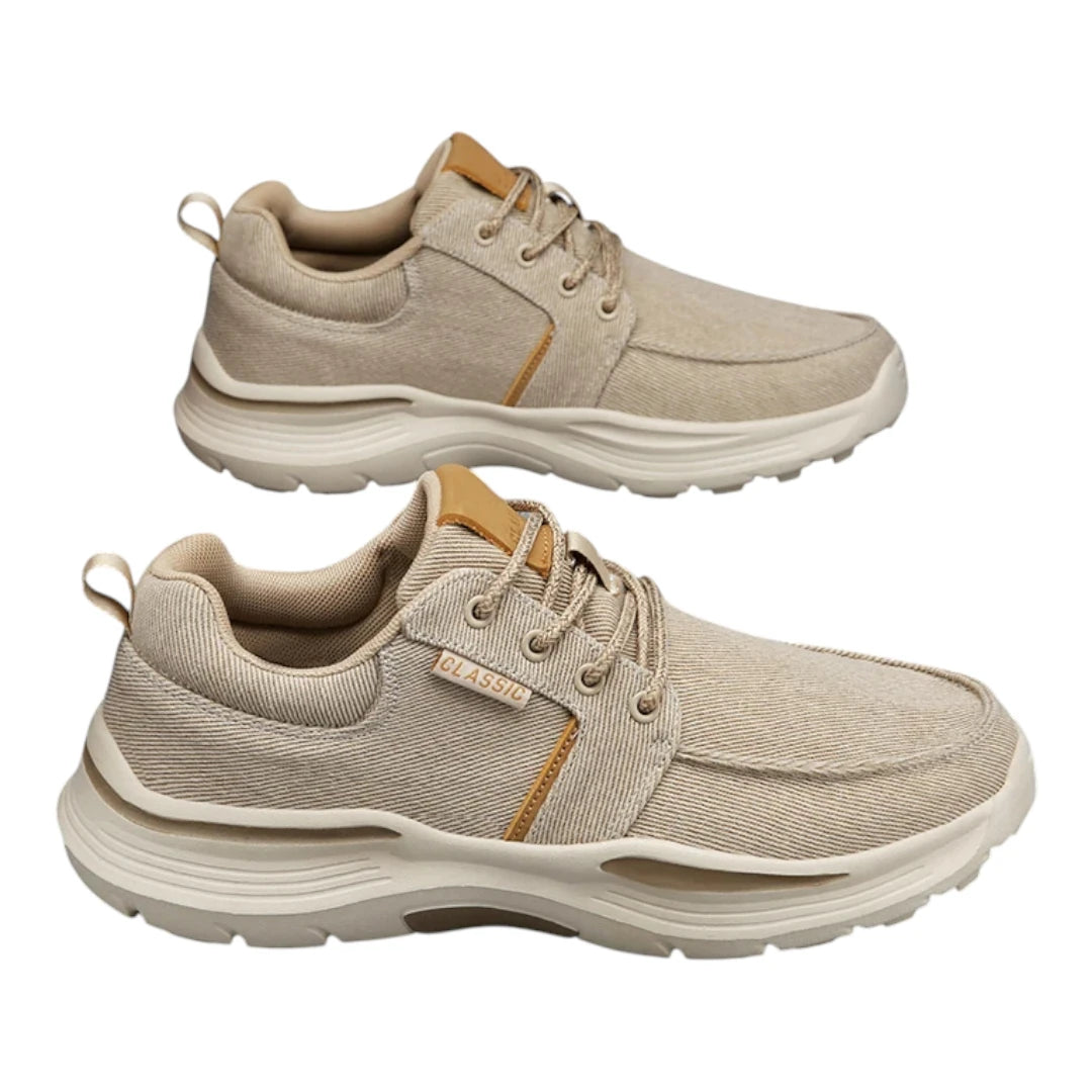 Mark Comfortabele Heren Sneakers met Demping - Uitneembare Zool