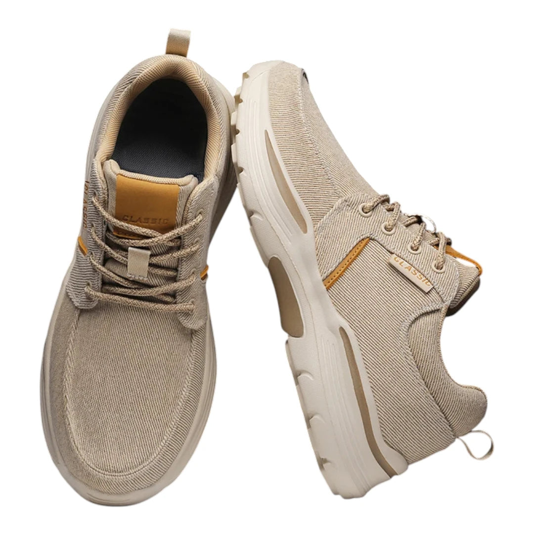 Mark Comfortabele Heren Sneakers met Demping - Uitneembare Zool