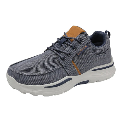 Mark Comfortabele Heren Sneakers met Demping - Uitneembare Zool
