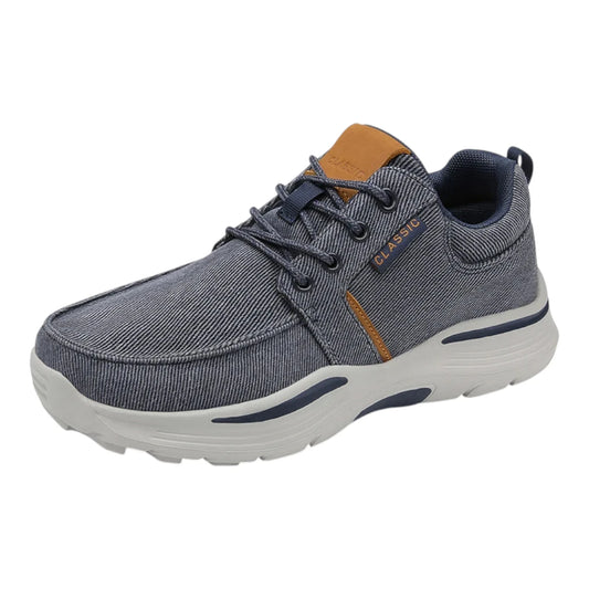 Mark Comfortabele Heren Sneakers met Demping - Uitneembare Zool