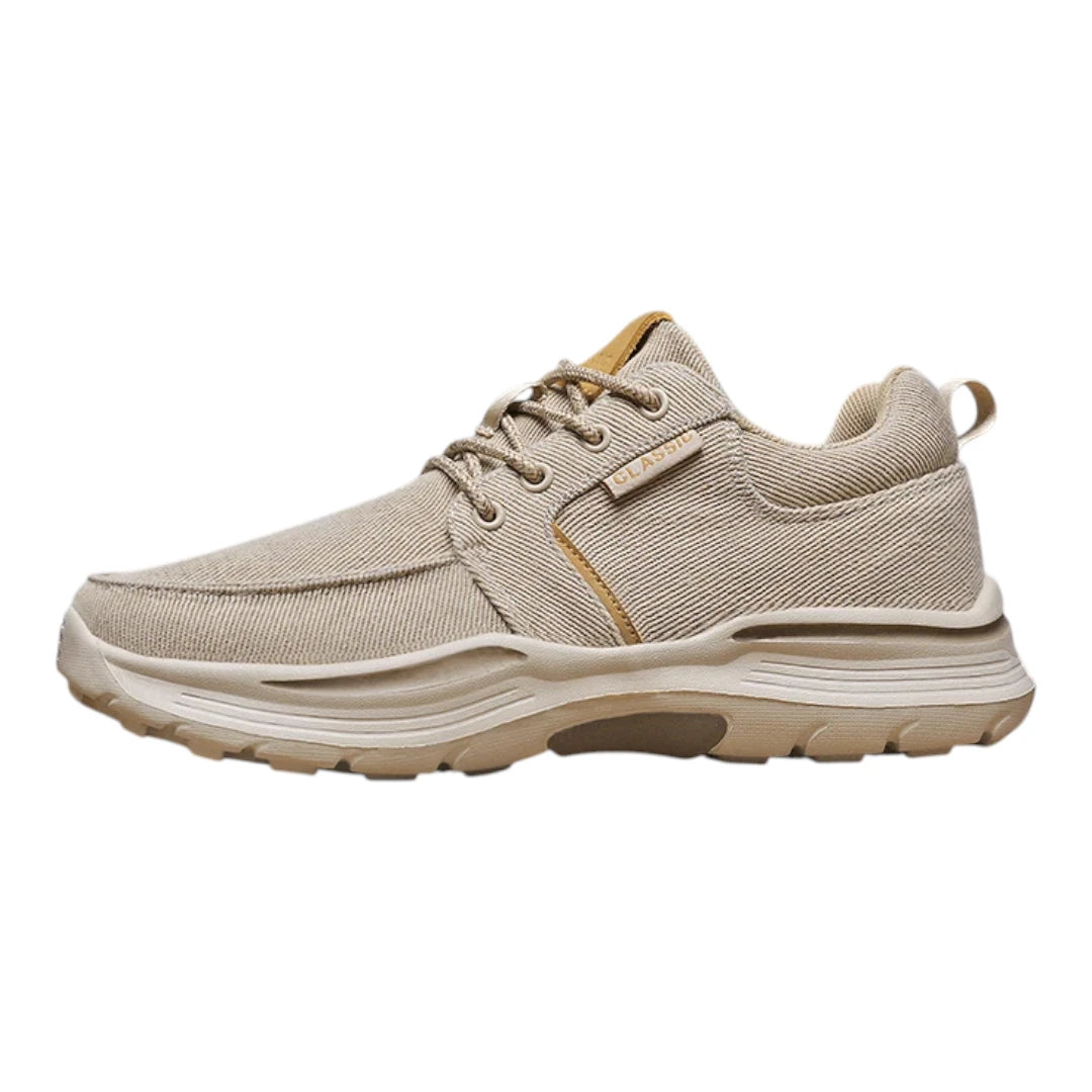 Mark Comfortabele Heren Sneakers met Demping - Uitneembare Zool