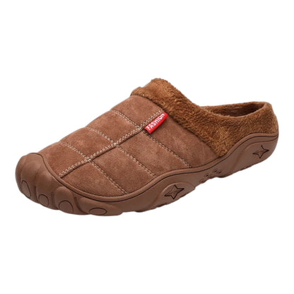 Pantoffels Heren – Comfortabele Warme Sloffen met Zachte Zool