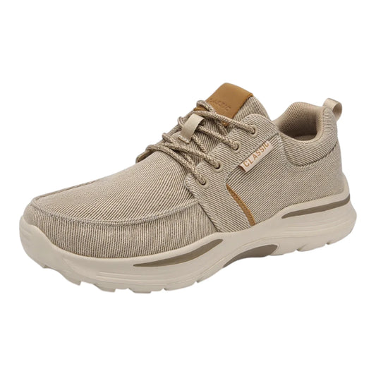 Mark Comfortabele Heren Sneakers met Demping - Uitneembare Zool