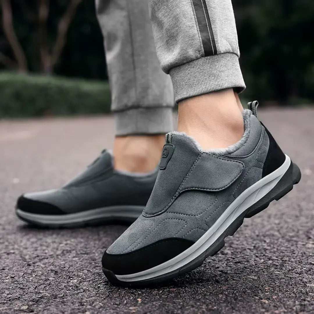 Lyen Orthopedische Heren Schoenen - Warme Gevoerde Winterschoenen