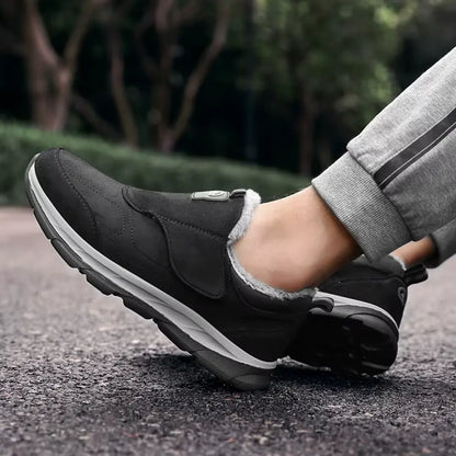Lyen Orthopedische Heren Schoenen - Warme Gevoerde Winterschoenen