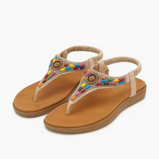 Joya Ibiza Slippers Dames met Voorgevormd Voetbed - Slippers Bohemian