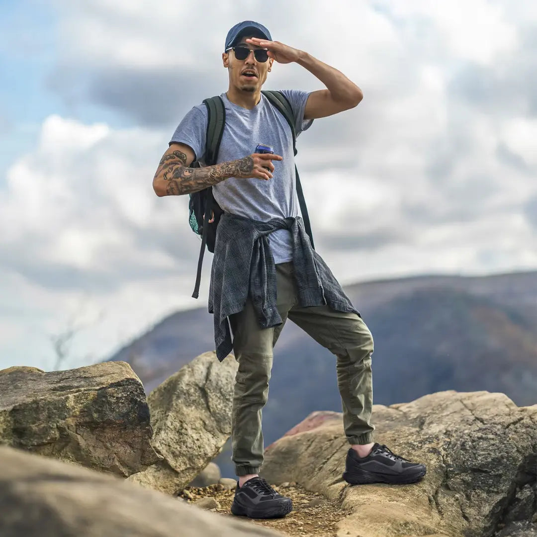 Kean Orthopedische Wandelschoenen Heren - Brede Antislip Wandelsneaker