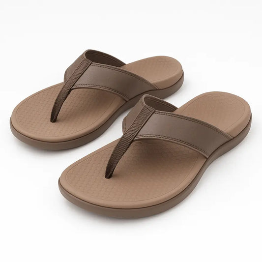Lars Leren Slippers Heren met Voetboog Ondersteuning