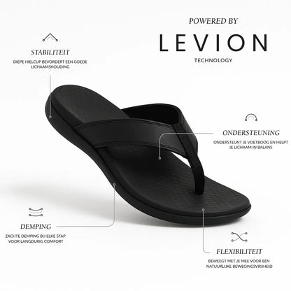 Lars Leren Slippers Heren met Voetboog Ondersteuning