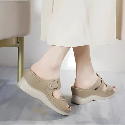 Liva Orthopedische Sandalen Dames - Comfortabele Platform Sandalen