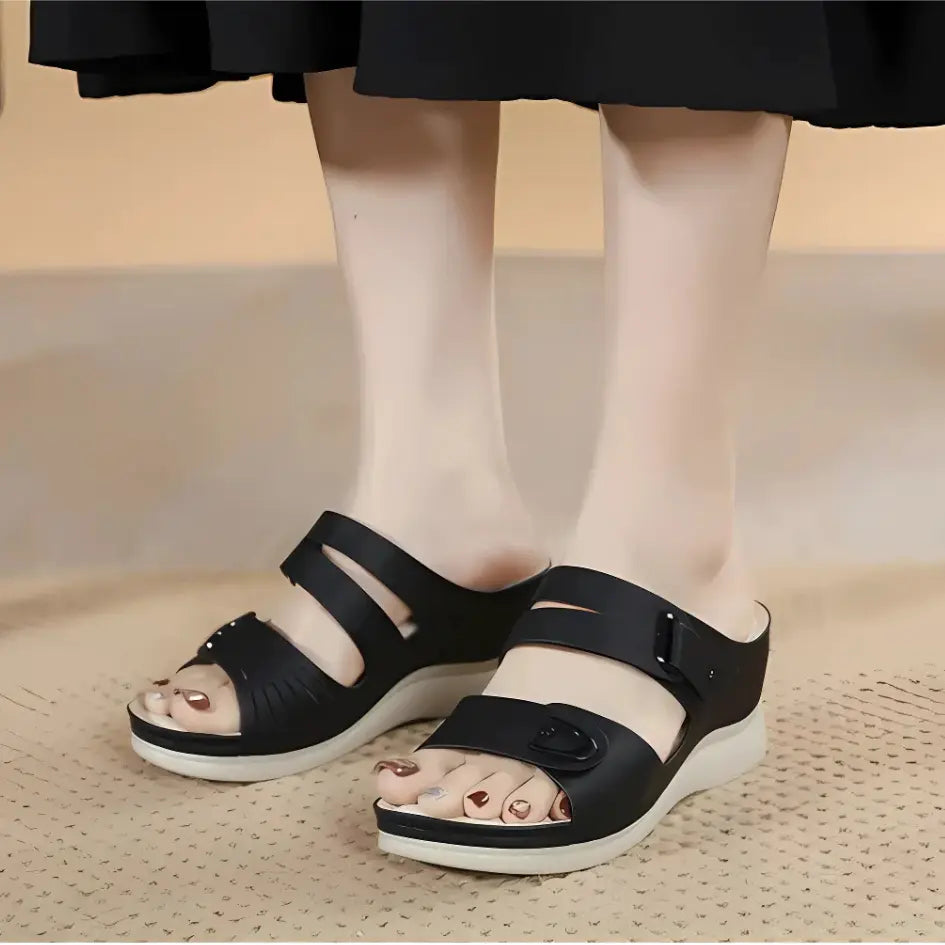 Liva Orthopedische Sandalen Dames - Comfortabele Platform Sandalen