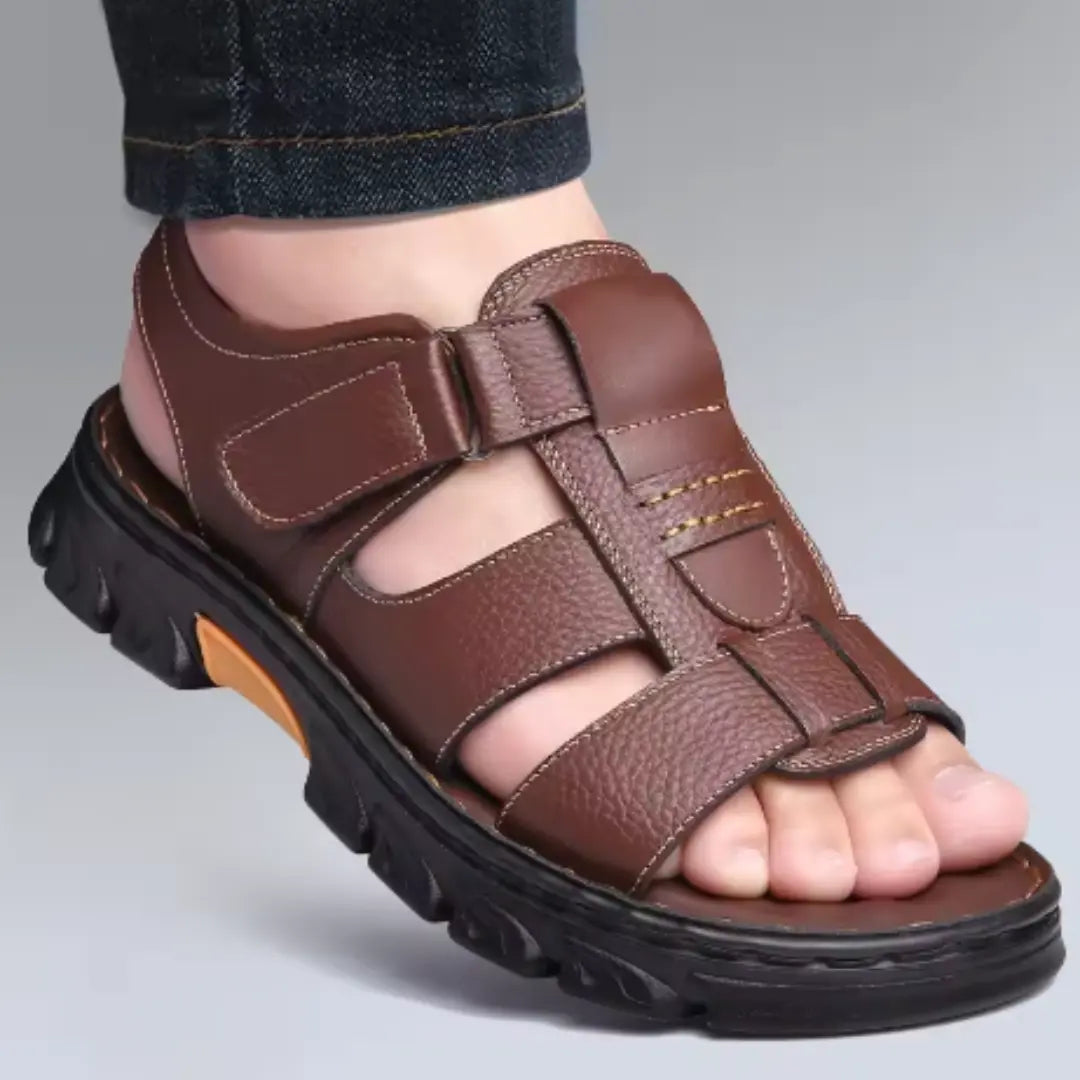 Lars Leren Sandalen Heren - Outdoor Sandalen