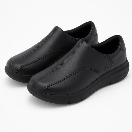 Ed Leren Diabetes Schoenen Heren met Klittenband voor Gezwollen Voeten