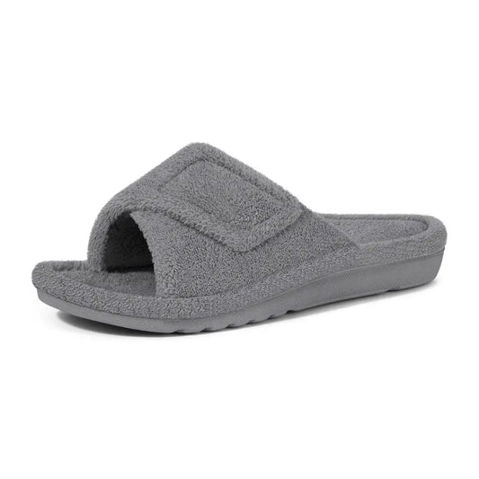 Leya Dames Pantoffels – Zachte Slippers met Voetboog Ondersteuning