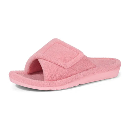 Leya Dames Pantoffels – Zachte Slippers met Voetboog Ondersteuning