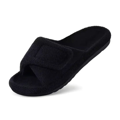 Leya Dames Pantoffels – Zachte Slippers met Voetboog Ondersteuning