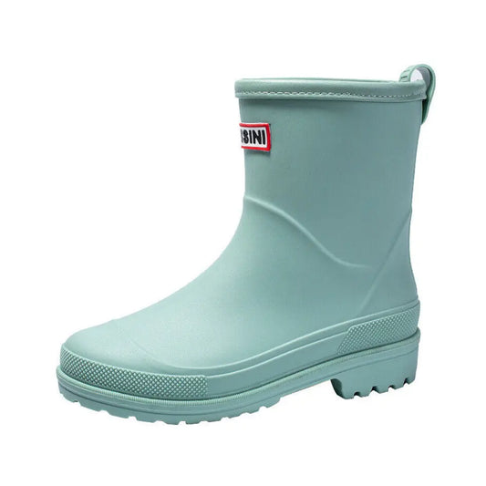 Lila Dames Regenlaarzen - Waterdichte Laarzen met Antislip zool voor Buiten