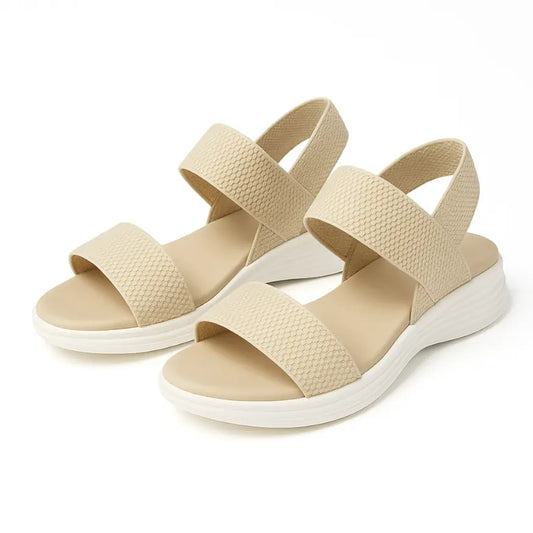 Lina Zomerse Sandalen Dames - Elastisch en Ademend Mesh
