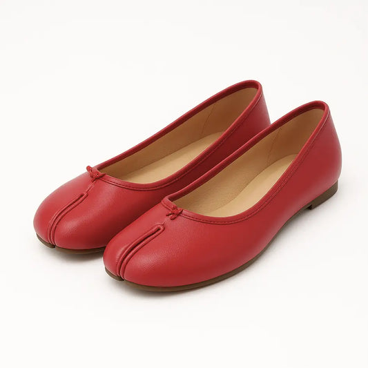 Liora Ballerina met Gespleten Tenen - Flexibele Tabi Ballerinas