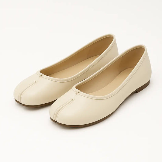 Liora Ballerina met Gespleten Tenen - Flexibele Tabi Ballerinas