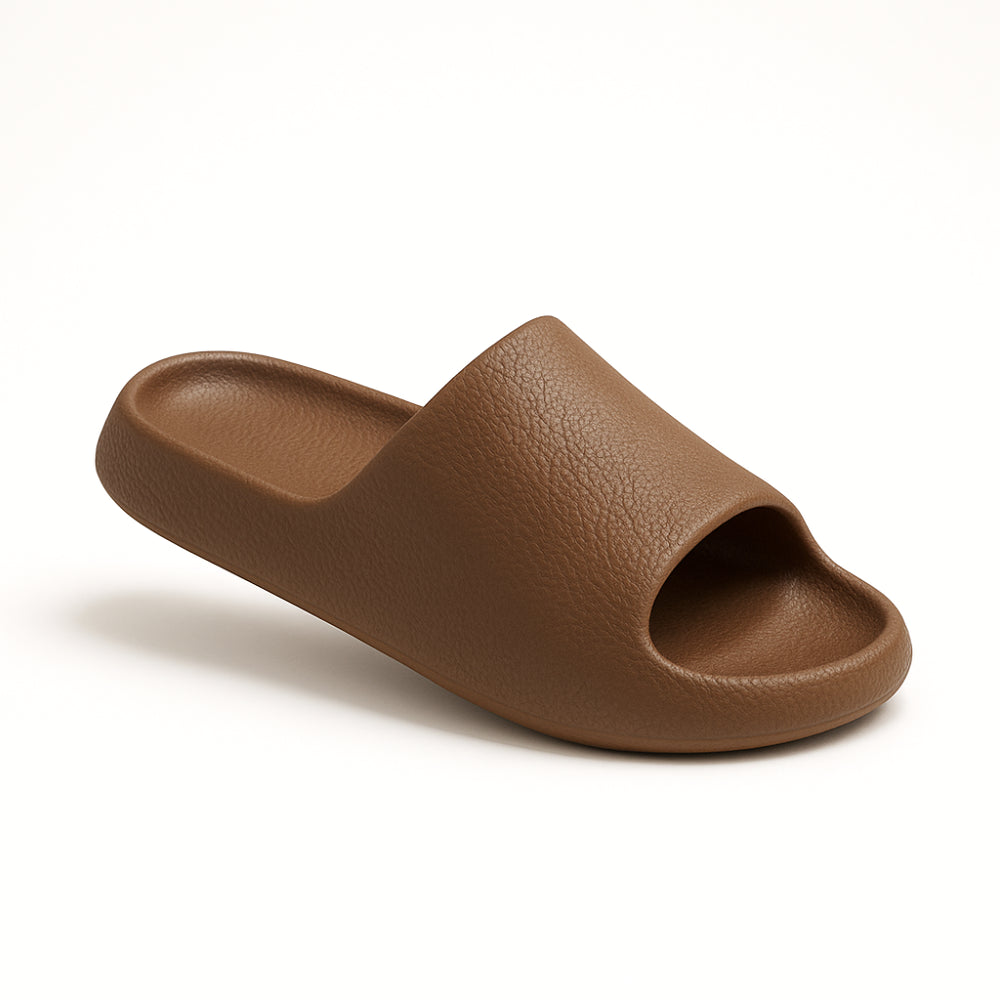 Lou Comfortabele Slippers met Voetbed & Extra Demping