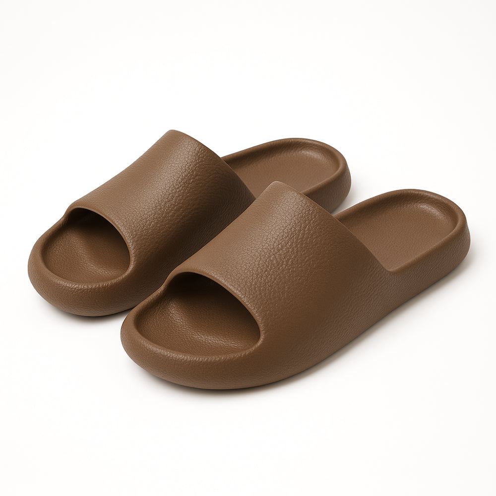 Lou Comfortabele Slippers met Voetbed & Extra Demping