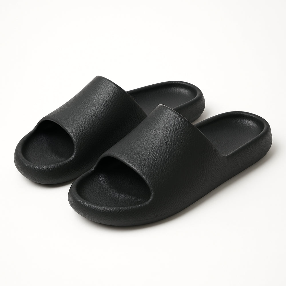 Lou Comfortabele Slippers met Voetbed & Extra Demping