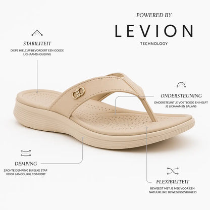 Luce Hippe Orthopedische Slippers Dames met Voetboog Ondersteuning