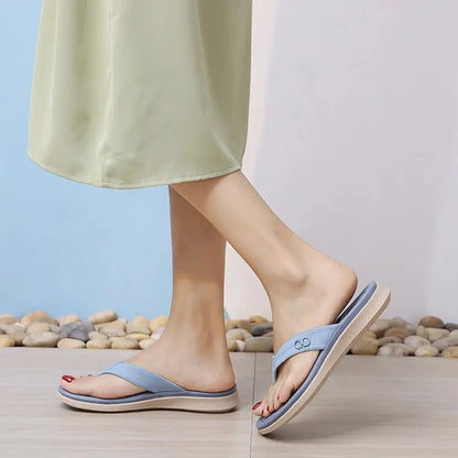 Luce Hippe Orthopedische Slippers Dames met Voetboog Ondersteuning