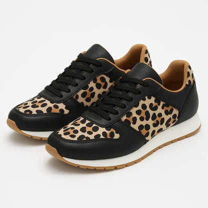 Lynn Panterprint Schoenen Dames - Orthopedische Sneakers