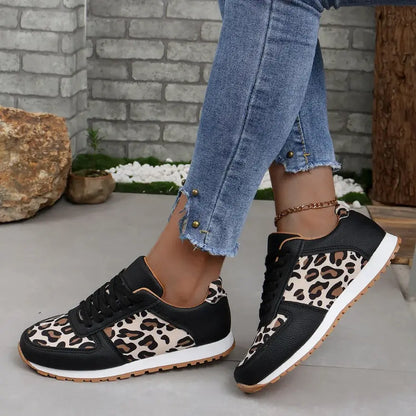 Lynn Panterprint Schoenen Dames - Orthopedische Sneakers