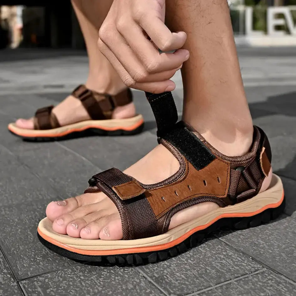 Mace Sandalen Heren - Verstelbare Banden & Stevige Gripzool