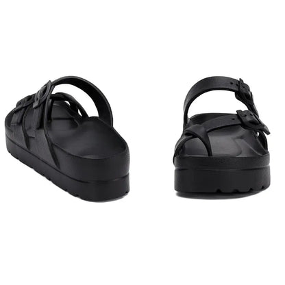 Mae Dames Sandalen met Voetbed - Sandalen met Platform