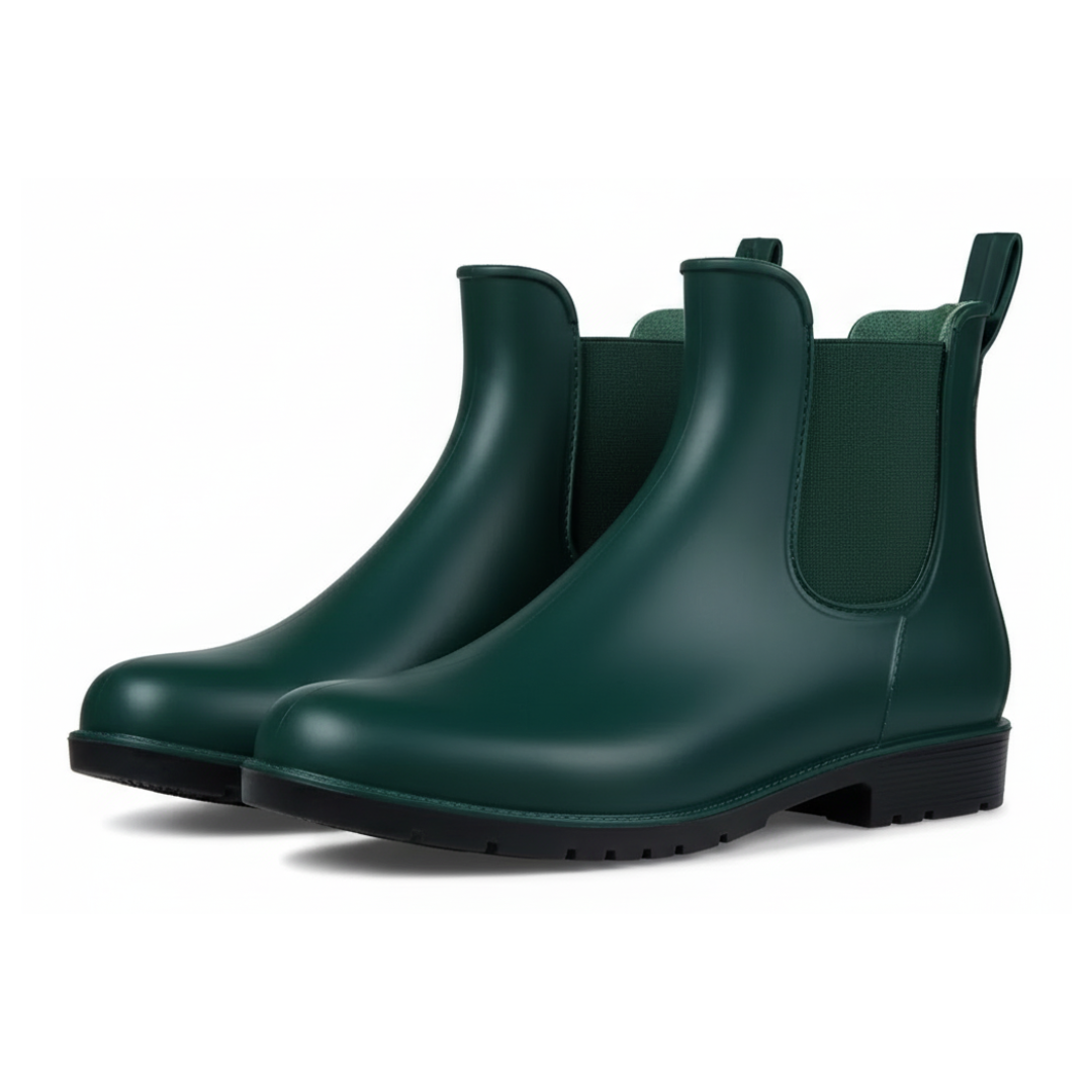 Maren Waterdichte Regenlaarsjes Dames - Instap Enkellaarsjes