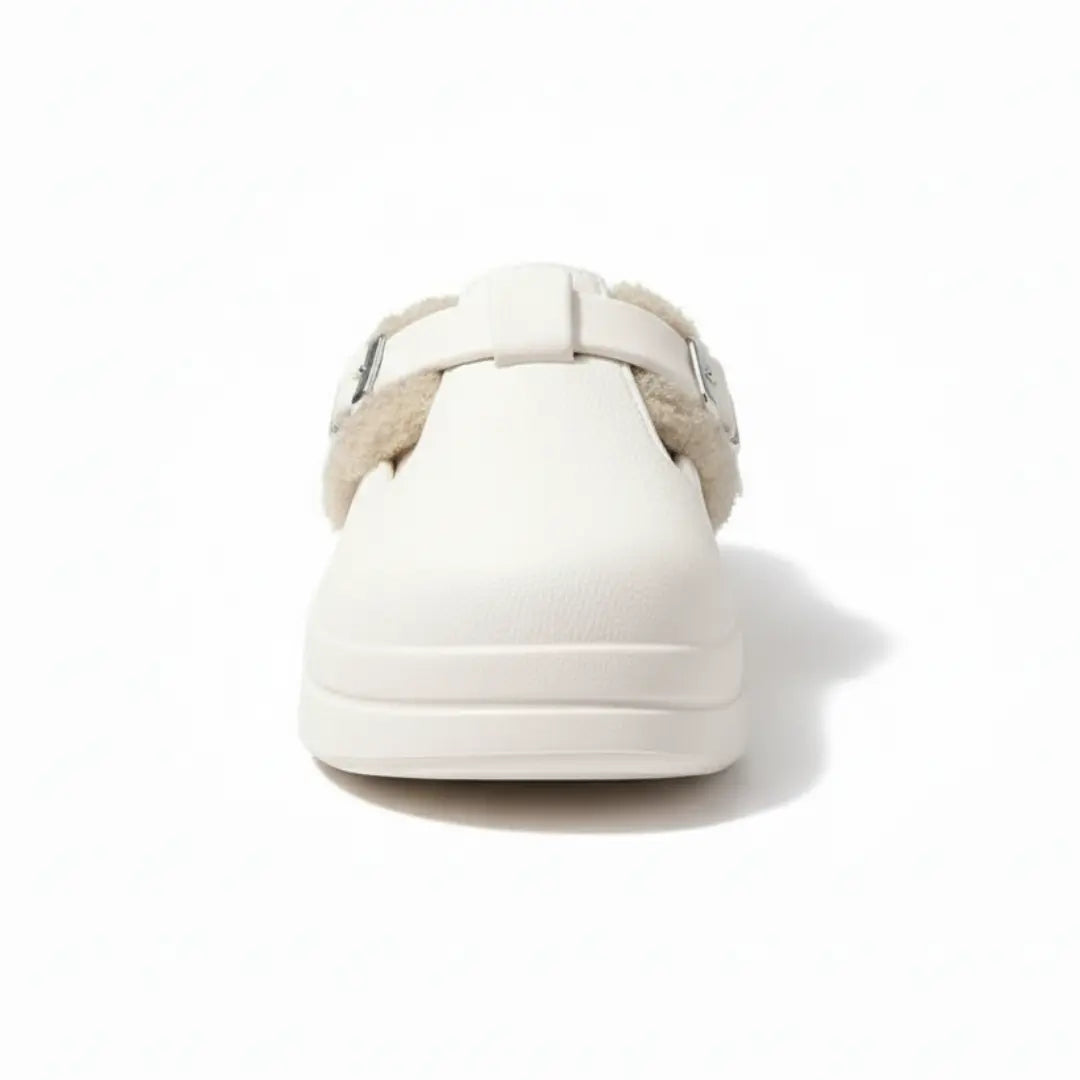 Maud Warme Pantoffels Dames - Waterdichte Sloffen met Pluche Voering